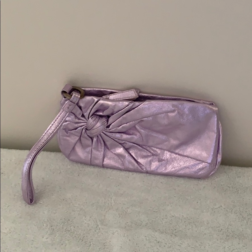Marciano wristlet good condition purple